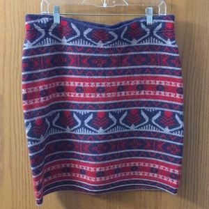 Toad & CO 100% wool skirt